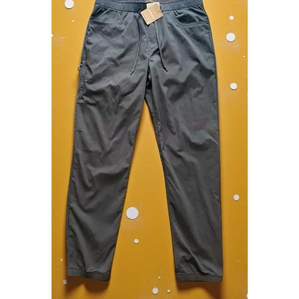 $119 Patagonia Men’s Quandary Jogger Pants Forge Grey Size M 55796 Hiking Travel